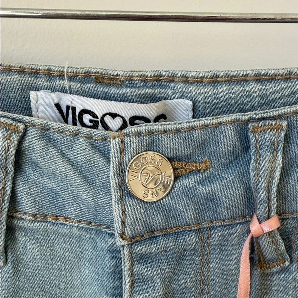 Vigoss Classic Girls Blue Jean Shorts